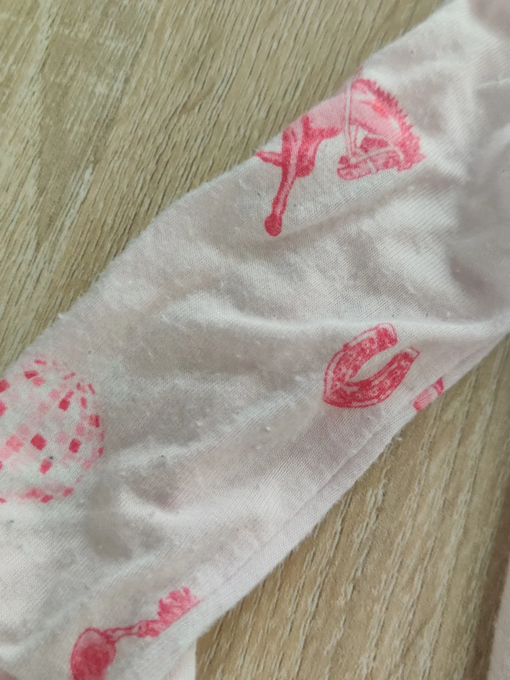 Kyte BABY Light Pink Cowboy Print Footed One-Piece Size 3-6mo